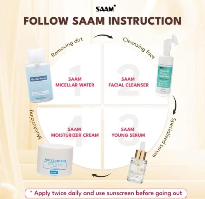 SAAM YOUNG SERUM FOR WITH 10% ARIGELINE & HYALURONIC ACID